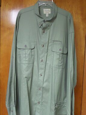 Cabela's Gree long sleeve shirt Size 2XL NWT